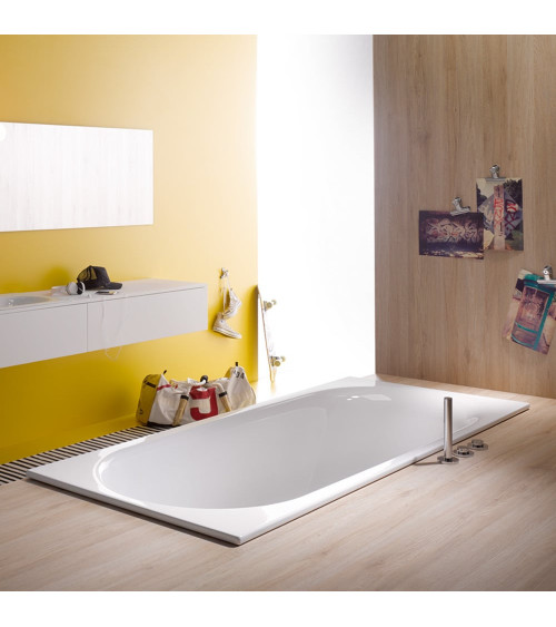 Bette Comodo plieninė stačiakampė vonia 1700 × 800 mm, baltos spalvos