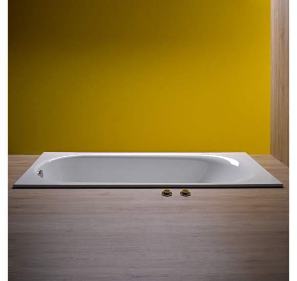 Bette Comodo plieninė stačiakampė vonia 1700 × 800 mm, baltos spalvos