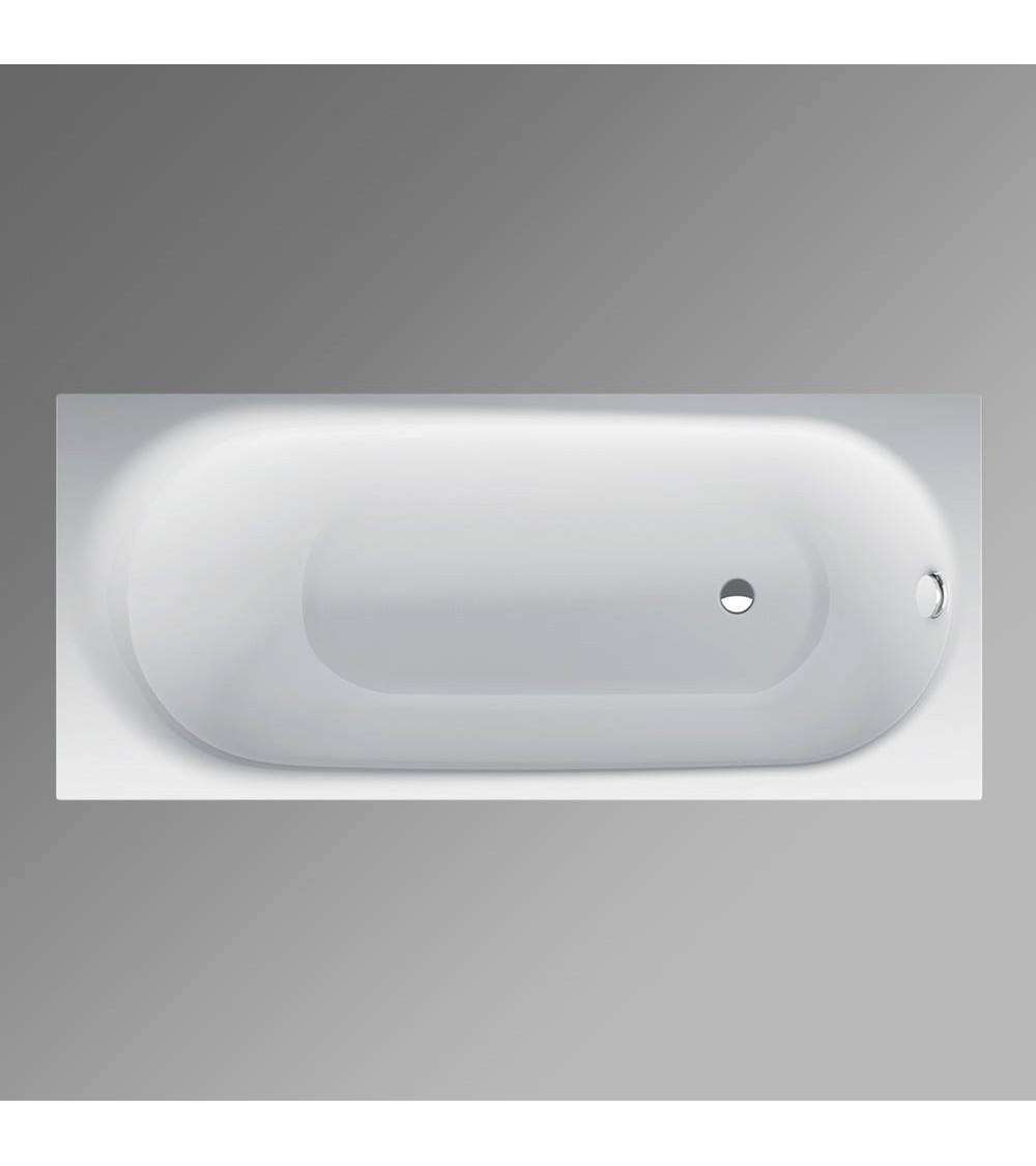 Bette Comodo plieninė stačiakampė vonia, 1800 × 800 mm, baltos spalvos