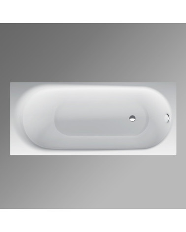 Bette Comodo plieninė stačiakampė vonia, 1800 × 800 mm, baltos spalvos