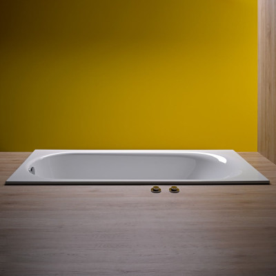 Bette Comodo plieninė stačiakampė vonia, 1800 × 800 mm, baltos spalvos