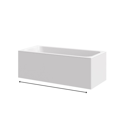 Ravak priekinė apdailos plokštė 180, voniai, pasirinkite spalvą