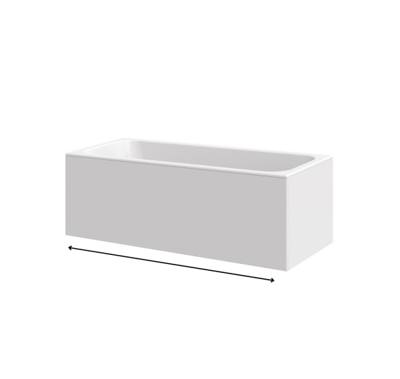 Ravak priekinė apdailos plokštė 180, voniai, pasirinkite spalvą