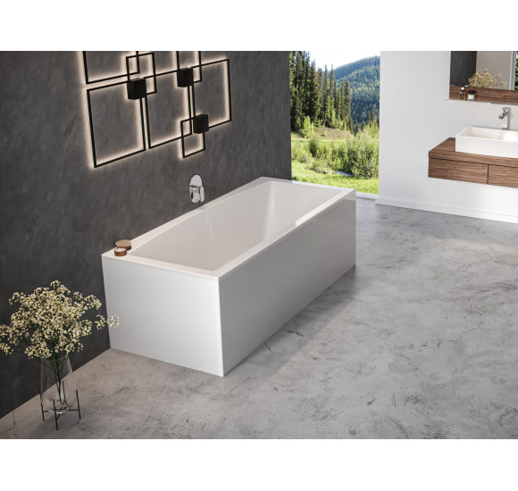 Ravak priekinė apdailos plokštė 180, voniai, pasirinkite spalvą