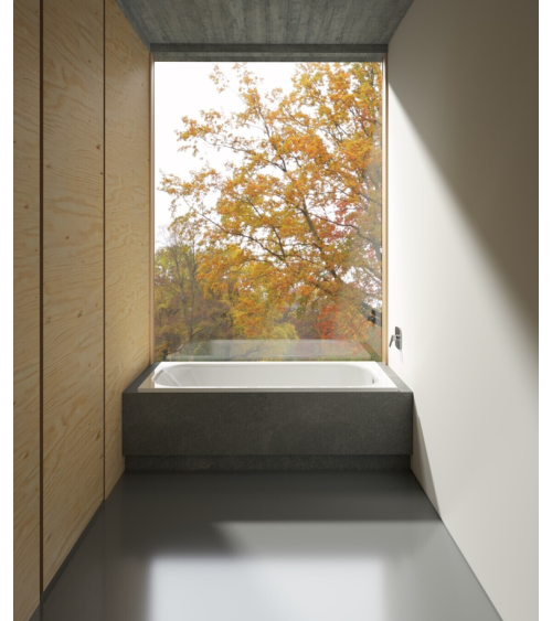 Bette Form plieninė stačiakampė vonia, 1650 × 750 mm, baltos spalvos