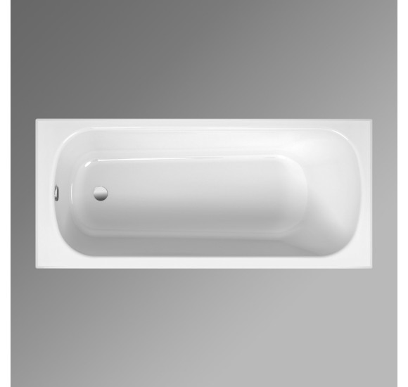 Bette Form plieninė stačiakampė vonia, 1650 × 750 mm, baltos spalvos