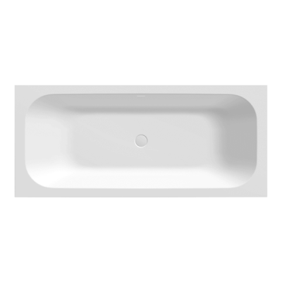 Balteco Xonyx akmens masės vonia VIGO 170x75 cm, baltos matinės spalvos