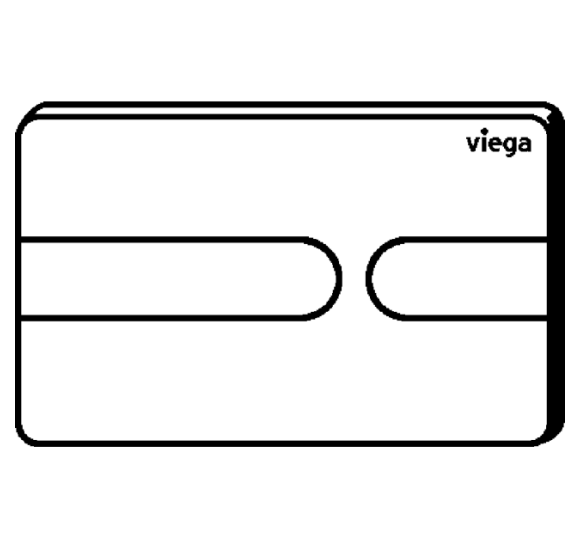 Viega Style 23 vandens nuleidimo mygtukas