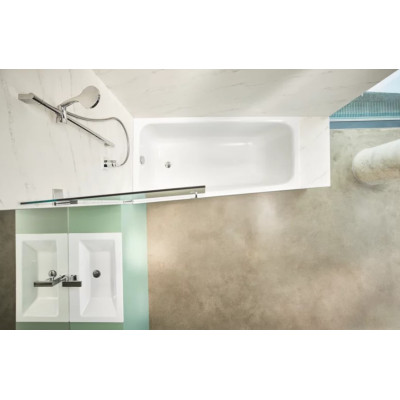 Bette Space M plieninė vonia 170x90cm, kairės/dešinės pusės, baltos spalvos