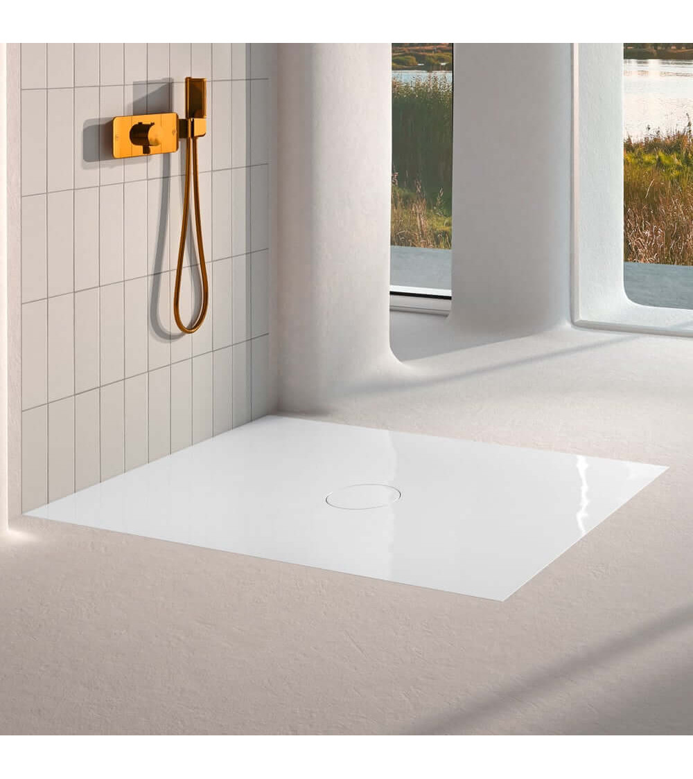 BetteAir plieninis dušo padas, 90x90cm, pasirinkite spalvą