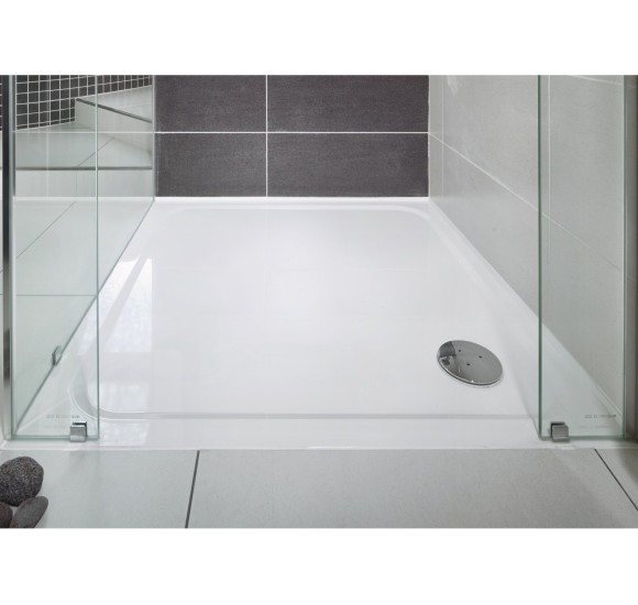 Akmens Masės dušo padas Ravak Perseus Pro Chrome 80,90,100cm