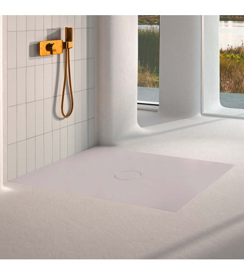 BetteAir plieninis dušo padas, 90x90cm, pasirinkite spalvą