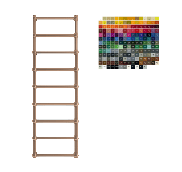 Terma Retro rankšluosčių džiovintuvas 43-154cm