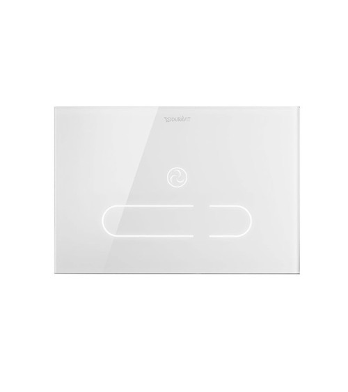 Duravit sensorinis WC nuleidimo mygtukas A2, baltas stiklas