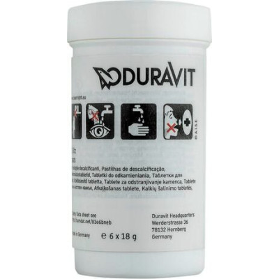 Sistemos išvalymo ir nukalkinimo tabletės Duravit SensoWash WC puodams