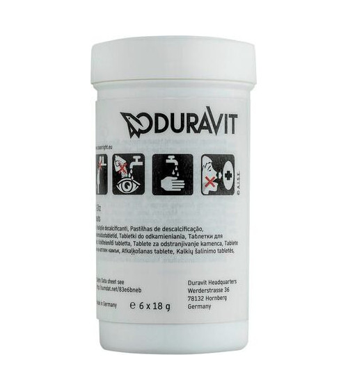 Sistemos išvalymo ir nukalkinimo tabletės Duravit SensoWash WC puodams