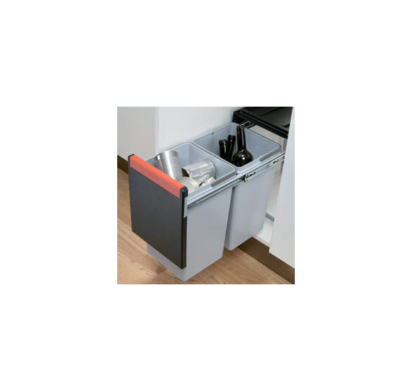 Franke šiukšlių rūšiavimo sistema Cube 30, 2x15l