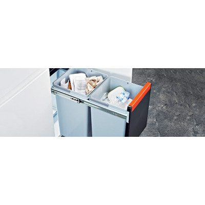 Franke šiukšlių rūšiavimo sistema Cube 30, 2x15l