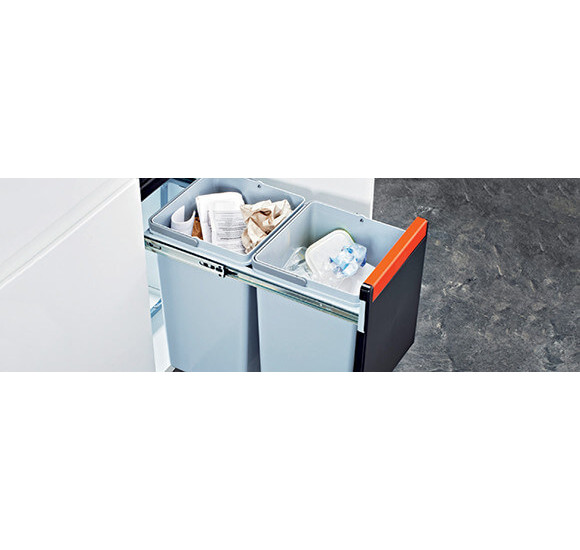 Franke šiukšlių rūšiavimo sistema Cube 30, 2x15l