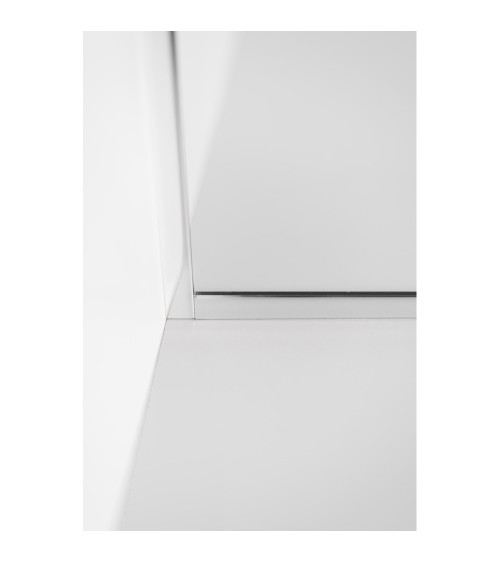 IŠPARDAVIMAS. Brasta Glass dušo sienelė (kampinis laikiklis) 750x2000mm, skaidrus 6mm stiklas