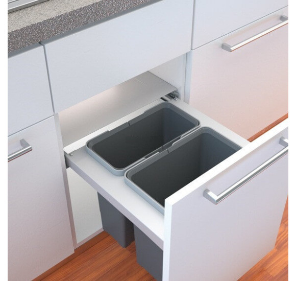 Franke šiukšlių rūšiavimo sistema Sorter Garbo 45-2 kibirėlių