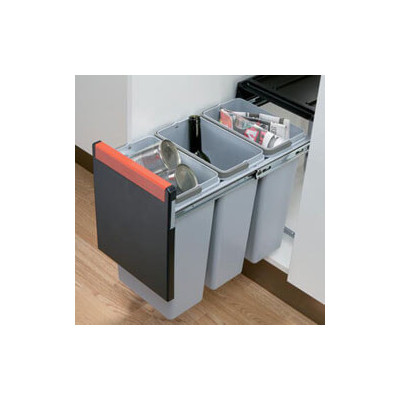 Franke šiukšlių rūšiavimo sistema Cube 30, 3x10l