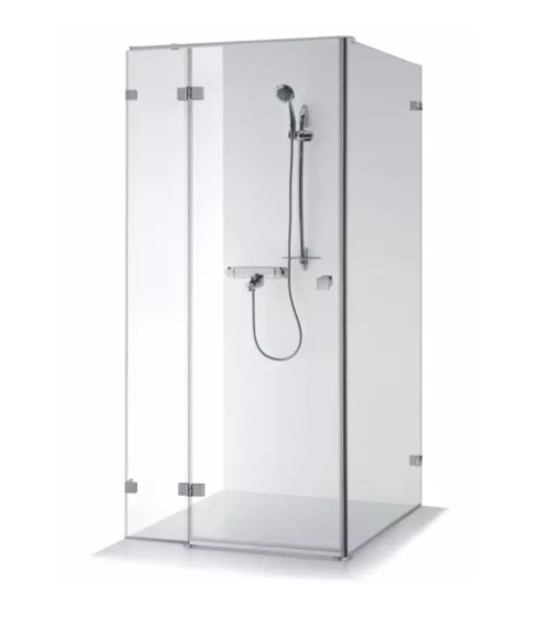Brasta Glass ANA PLIUS nestandartinė dušo kabina (Matmenys intervale 700..1100x700..1100mm)