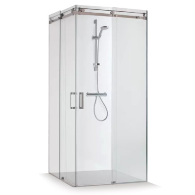 Brasta Glass VESTA nestandartinė dušo kabina (Matmenys intervale 800..1100x800..1100mm)