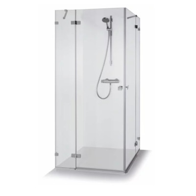 Brasta Glass AURORA nestandartinė dušo kabina (Matmenys intervale 700..1100x700..1100mm)