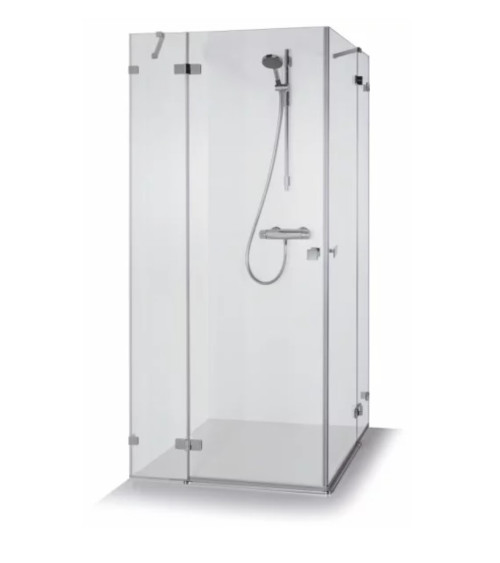 Brasta Glass AURORA nestandartinė dušo kabina (Matmenys intervale 700..1100x700..1100mm)