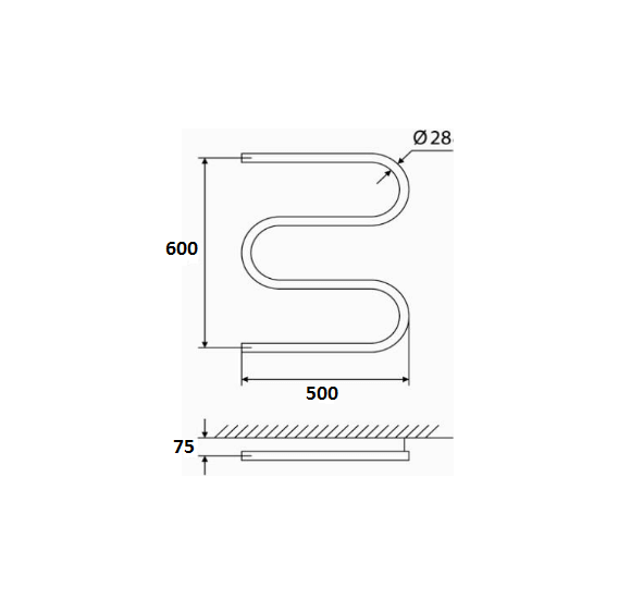 Elonika rankšluosčių džiovintuvas EN 400S, nerūdijančio plieno