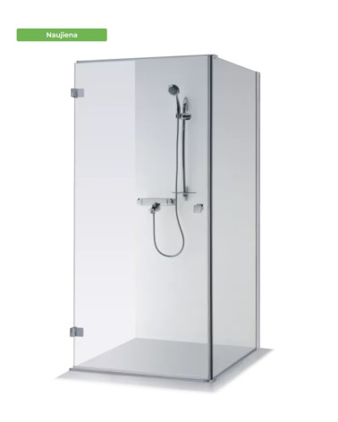 Brasta Glass NINA nestandartinė dušo kabina (Matmenys intervale 700..1000x700..1000mm)