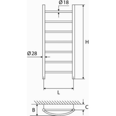 Varinis rankšluosčių džiovintuvas Elonika EV 750 K/KLD
