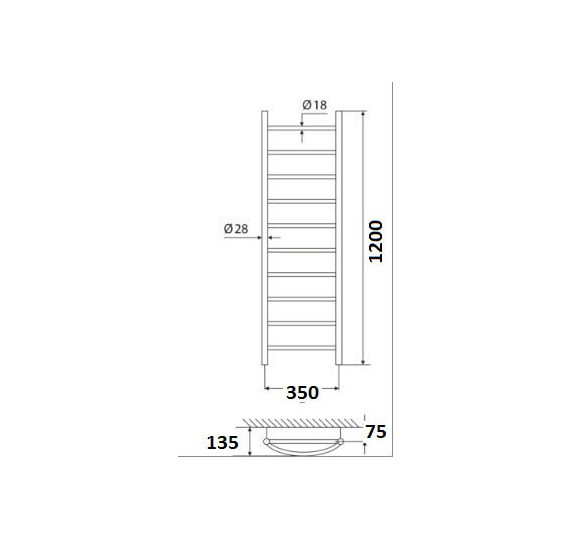 Varinis rankšluosčių džiovintuvas Elonika EV 1035 K/KL