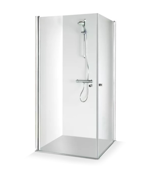 Brasta Glass Viktorija nestandartinė dušo kabina (Matmenys intervale 700..1000x700..1000mm)