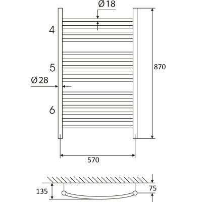 Elonika EV 1557 KL varinis rankšluosčių džiovintuvas