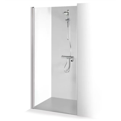 Brasta Glass Greta nestandartinės dušo durys (Matmenys intervale 711..1000mm)