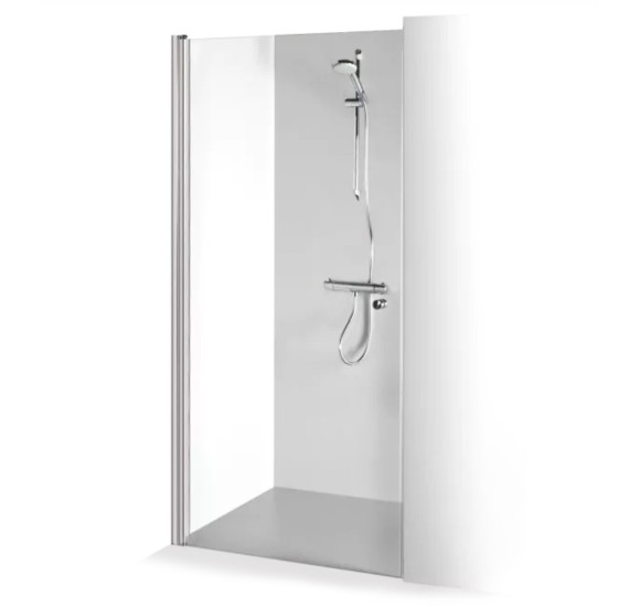 Brasta Glass Greta nestandartinės dušo durys (Matmenys intervale 711..1000mm)