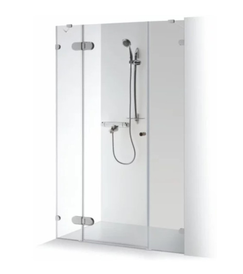 Brasta Glass Ieva Plius nestandartinės dušo durys (matmenys intervale 1605... 2200 mm)