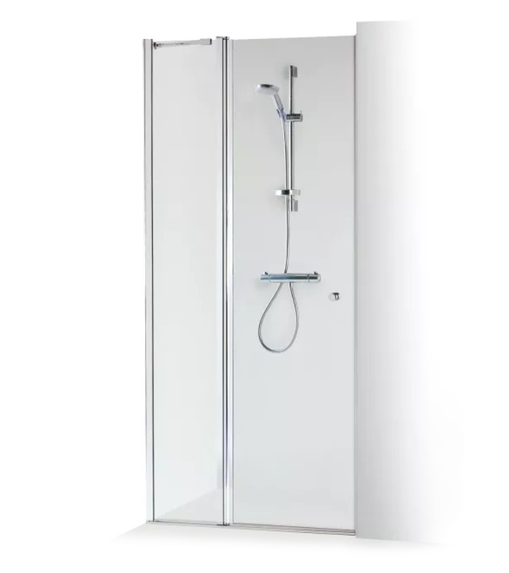 Brasta Glass Greta Plius nestandartinės dušo durys (Matmenys intervale 1211...1600mm)