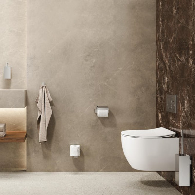 Geesa Modern Art WC šepetys su laikikliu (baltos sp. šepetys)