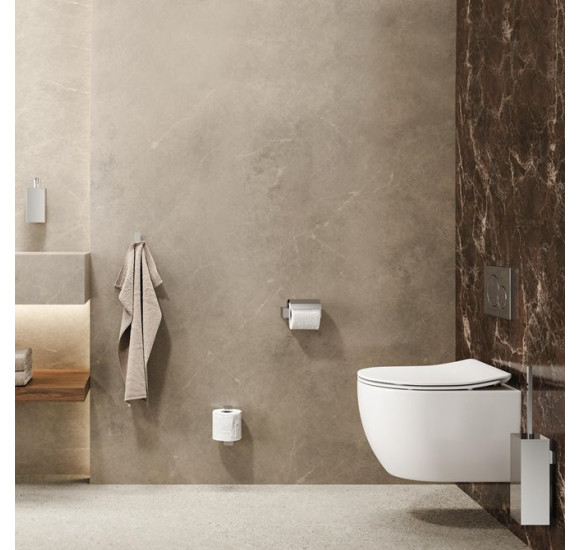 Geesa Modern Art WC šepetys su laikikliu (baltos sp. šepetys)