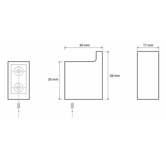 IŠPARDAVIMAS. Bemeta Nero Kabliukas (juodos spalvos)