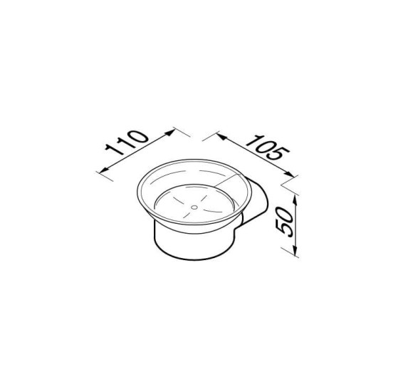 Muilinė su laikikliu Geesa Wynk