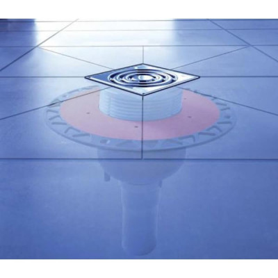 Dušo trapas TECE S 130 (komplektas), vertikalus