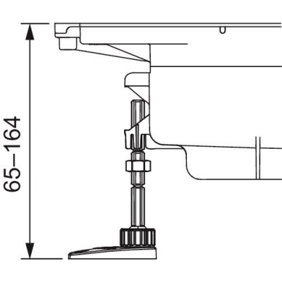 TECEdrainprofile dušo latako grotelės 80,90,100,120cm