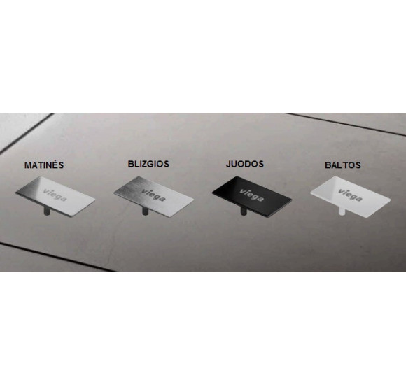 Viega Advantix Vario sieninio dušo latako grotelės - MATINĖS