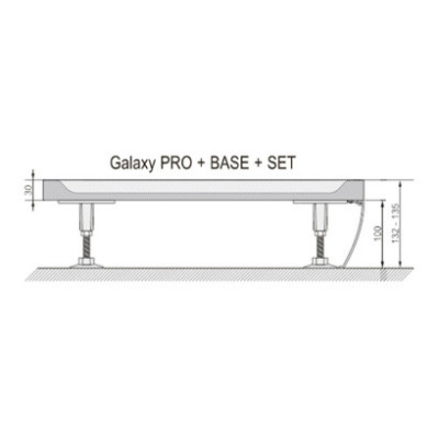 Apdaila Ravak Perseus Pro-80,90,100 SET