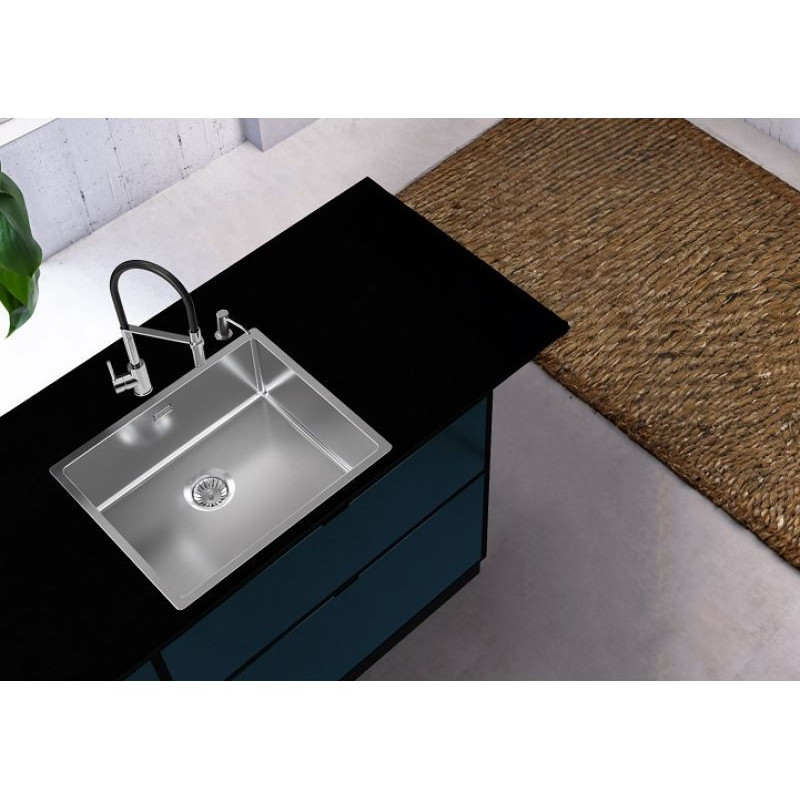 ALVEUS Nox 50 nerūdijančio plieno plautuvė (universalus montavimas)