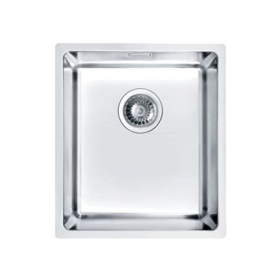 ALVEUS Kombino 20, nerūdijančio plieno plautuvė (montuojama ant stalviršio arba įleidžiama)